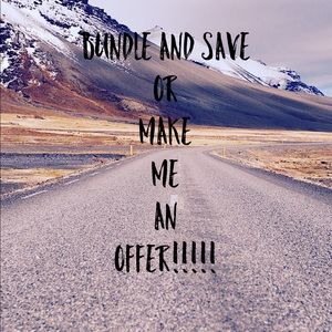 Bundle and save or Make me an Offer!!!